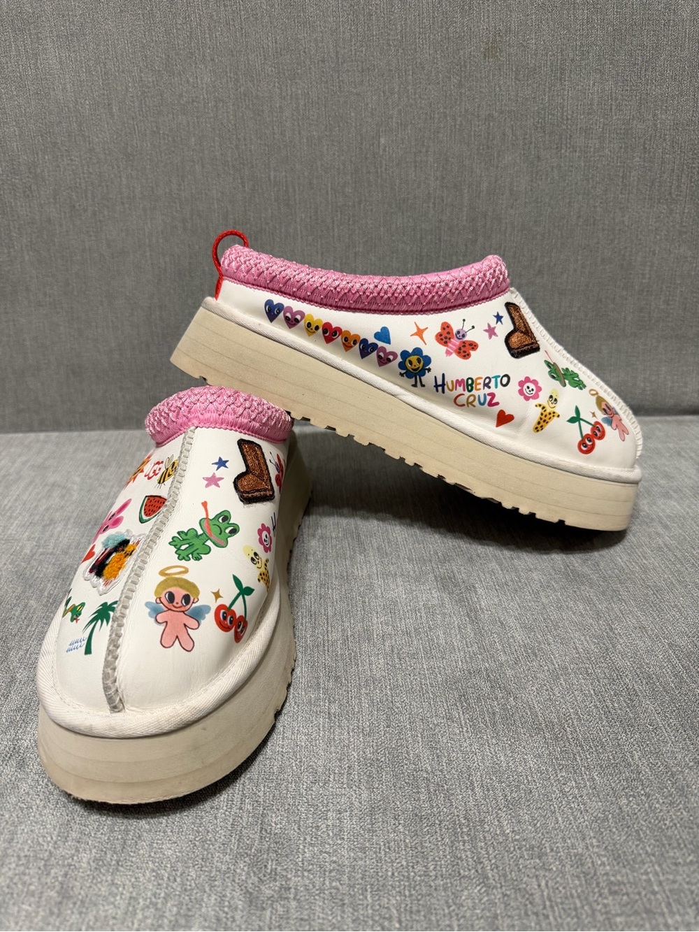 UGG Pop Sketch Humberto Cruz Platform Clog Mule